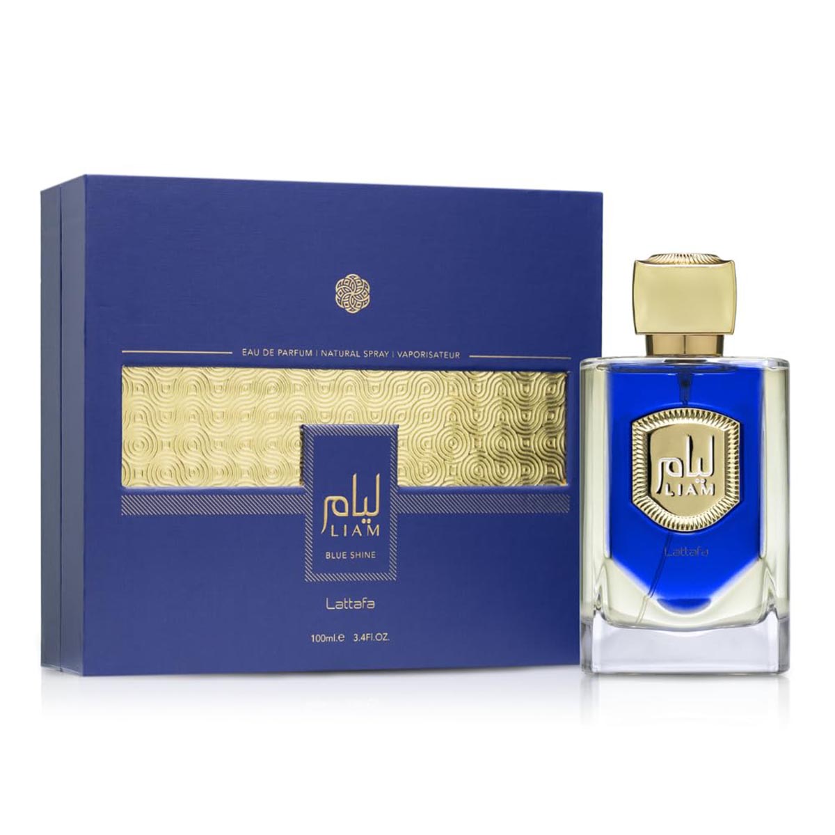 Lattafa Liam Blue Shine Eau De Parfum 100Ml Vaporizador